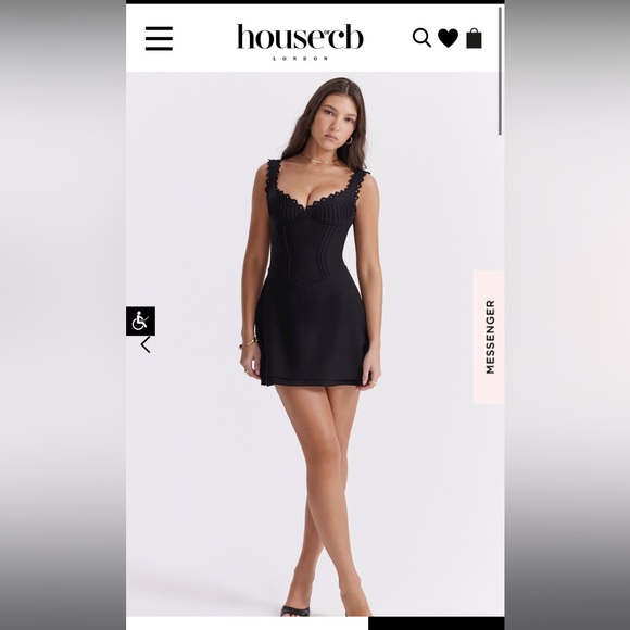 House of CB Tilly Pin Tuck Dress - Picture 3 of 7